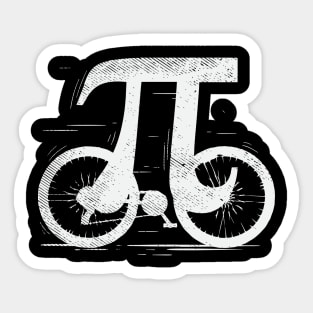 Funny Cycling Gift For Mathematicians Sticker